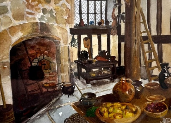 Agecroft Hall - Tudor Kitchen