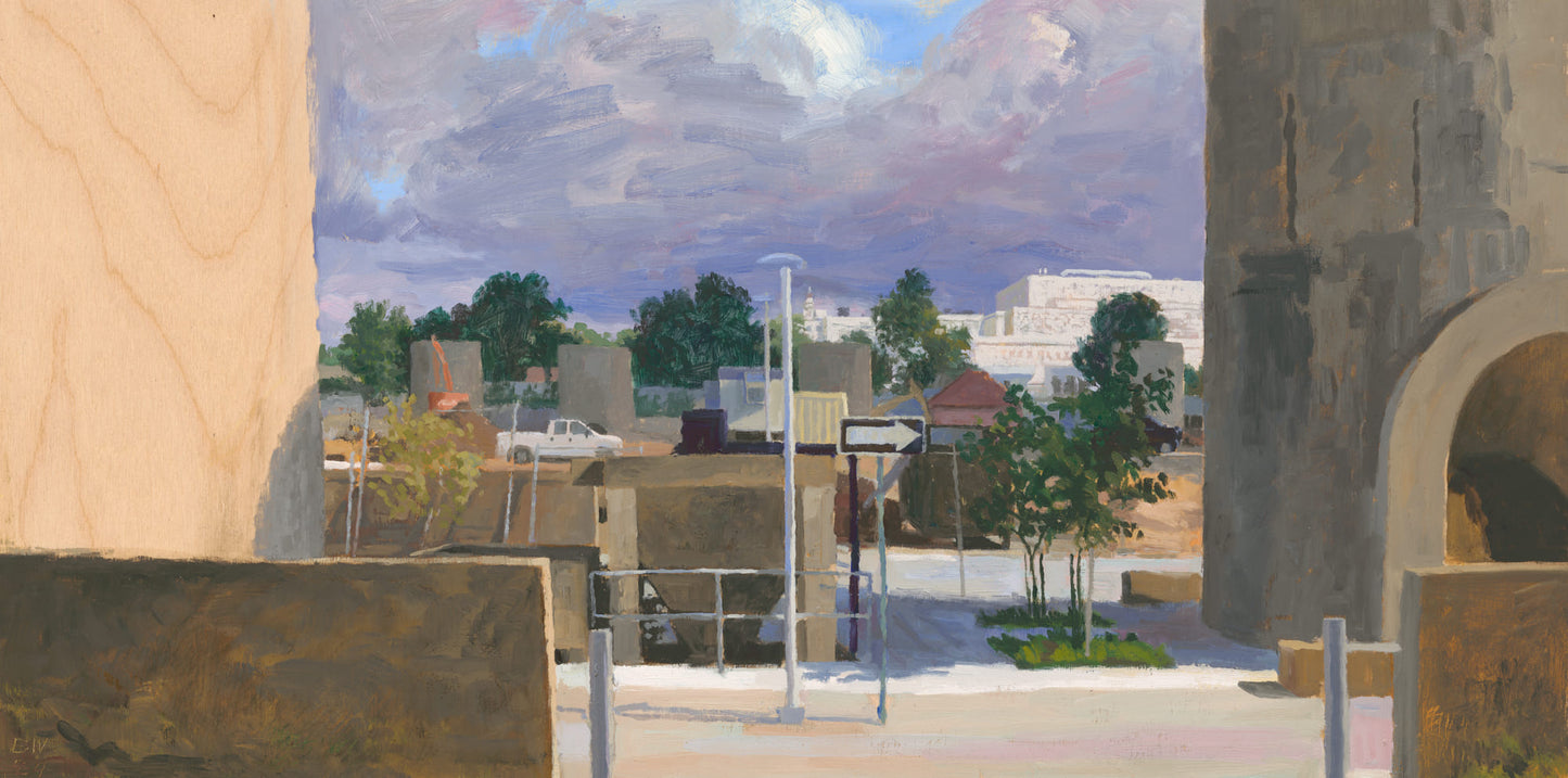 Looking Between the Towers