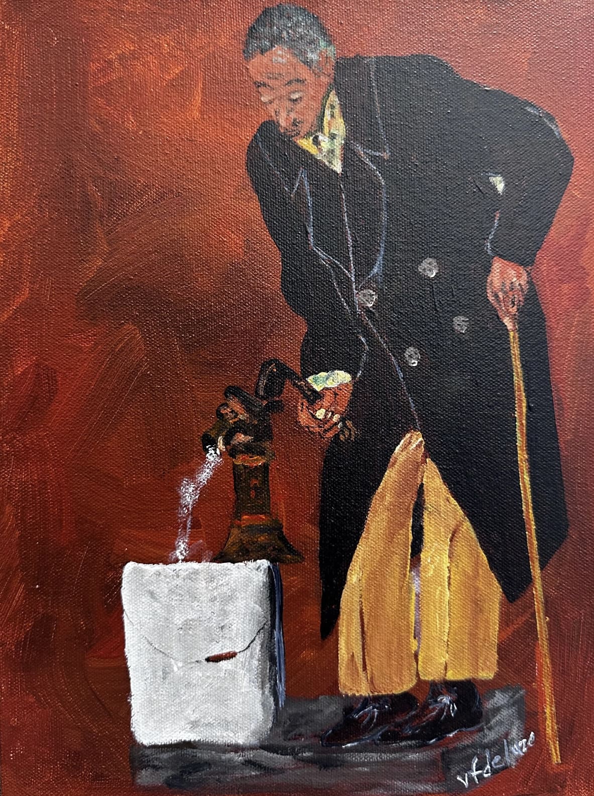 Honor Our Elders: Man at the Well