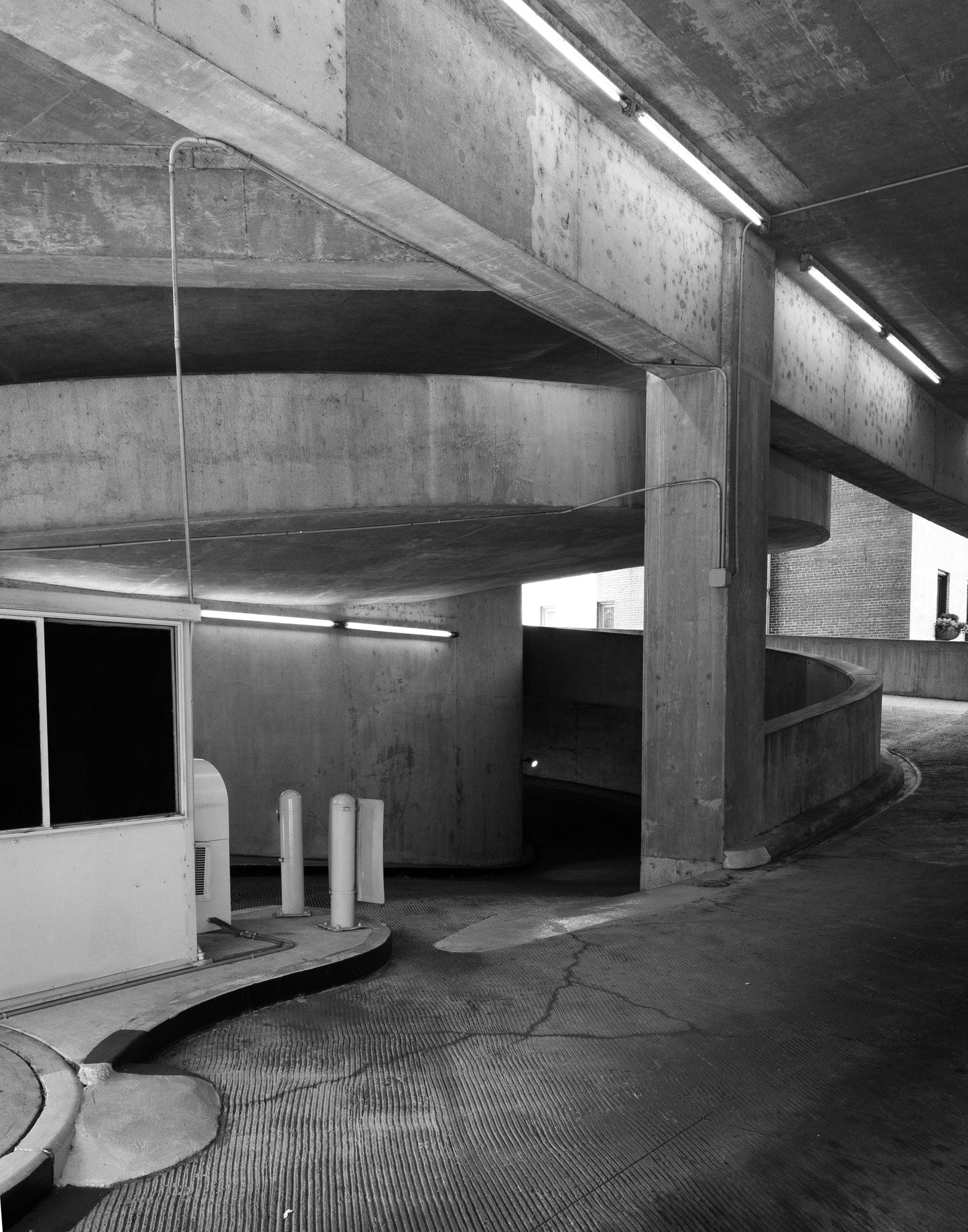 Church Avenue Parking Garage By William Bare