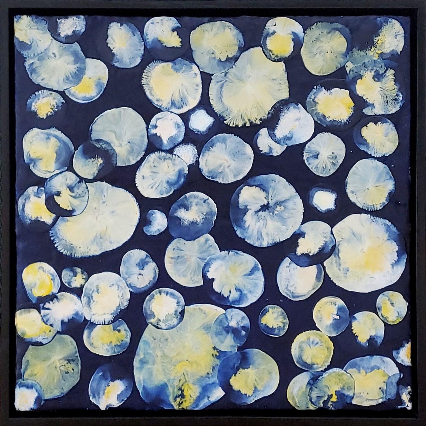 Blue Cells By Christine Rooney