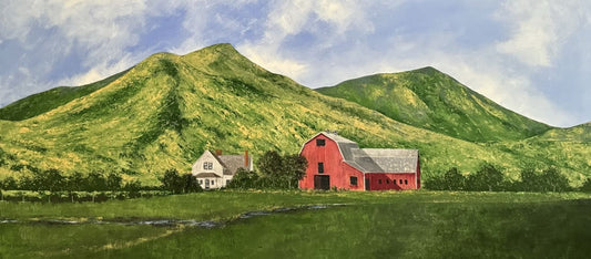 Barn Below the Peaks