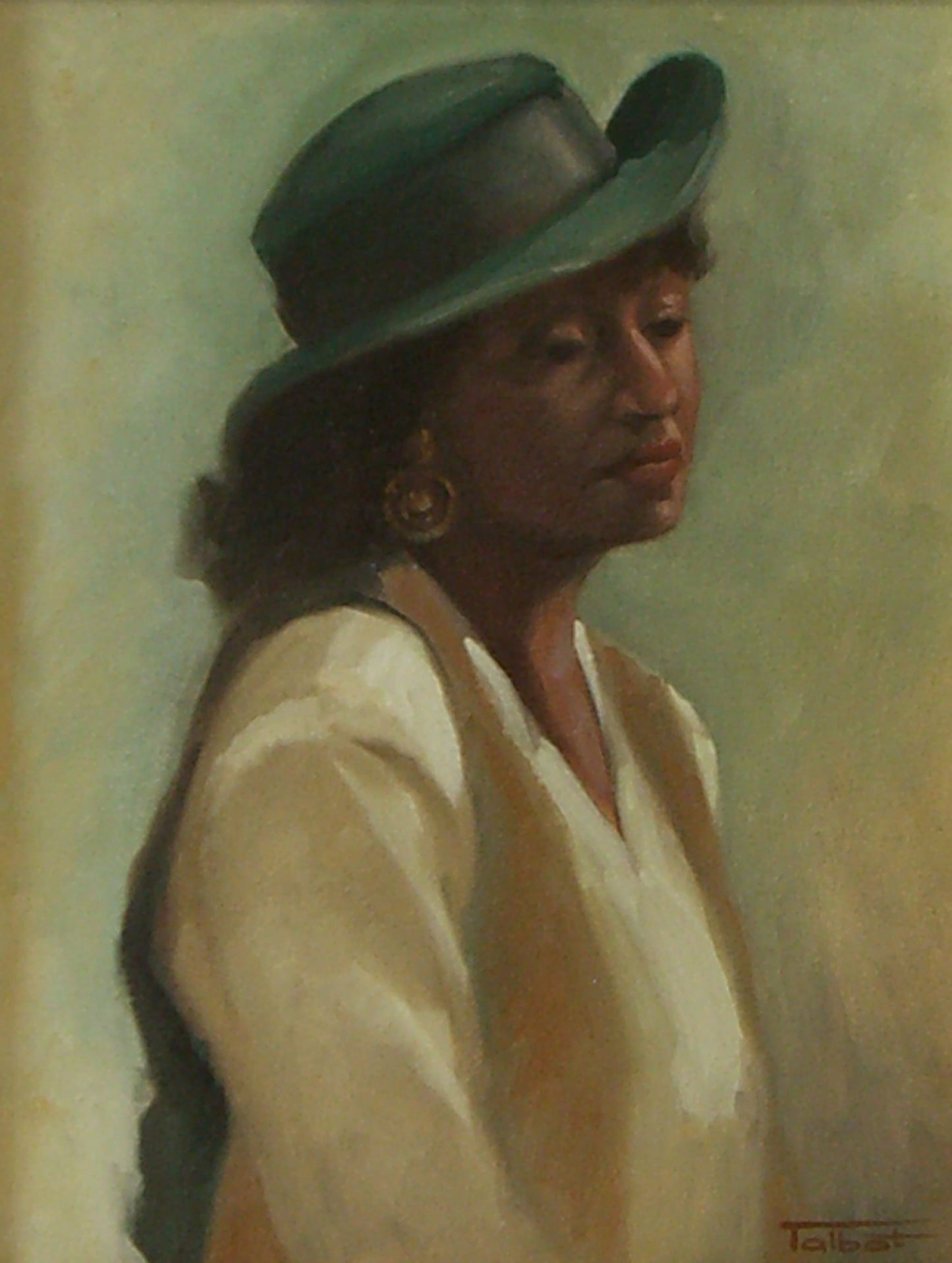 Gloria's Green Hat