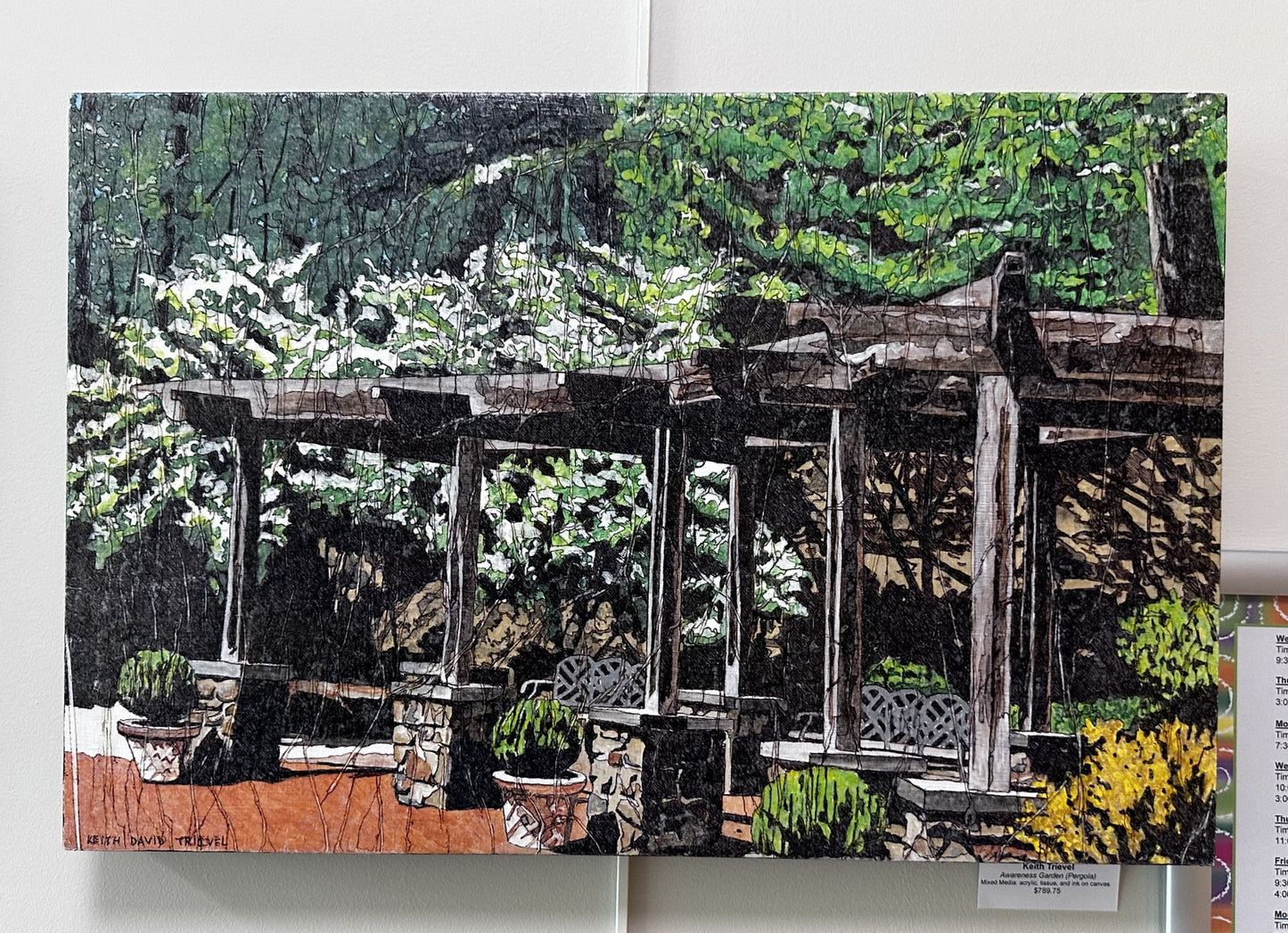 Awareness Garden- Pergola
