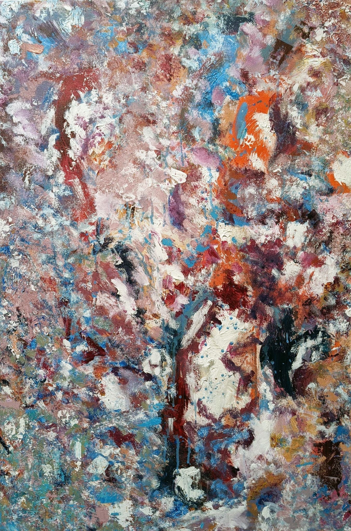 Abstract acrylic piece