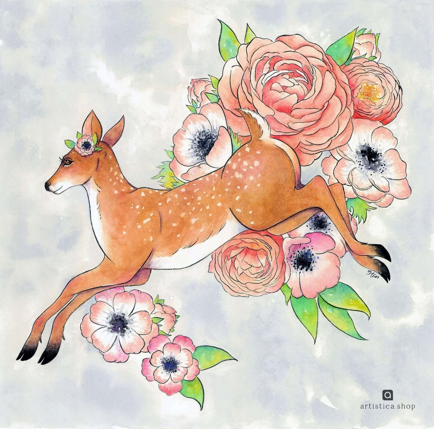Floral Fawn
