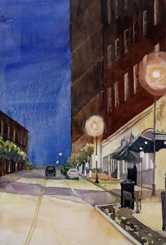 Lighted Virginian Hotel