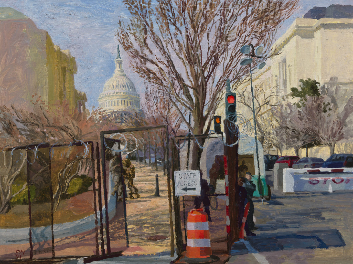Gate in Fence at New Jersey and D St SE