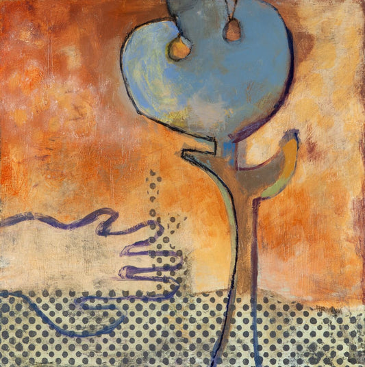 Hand and Blossom with Water