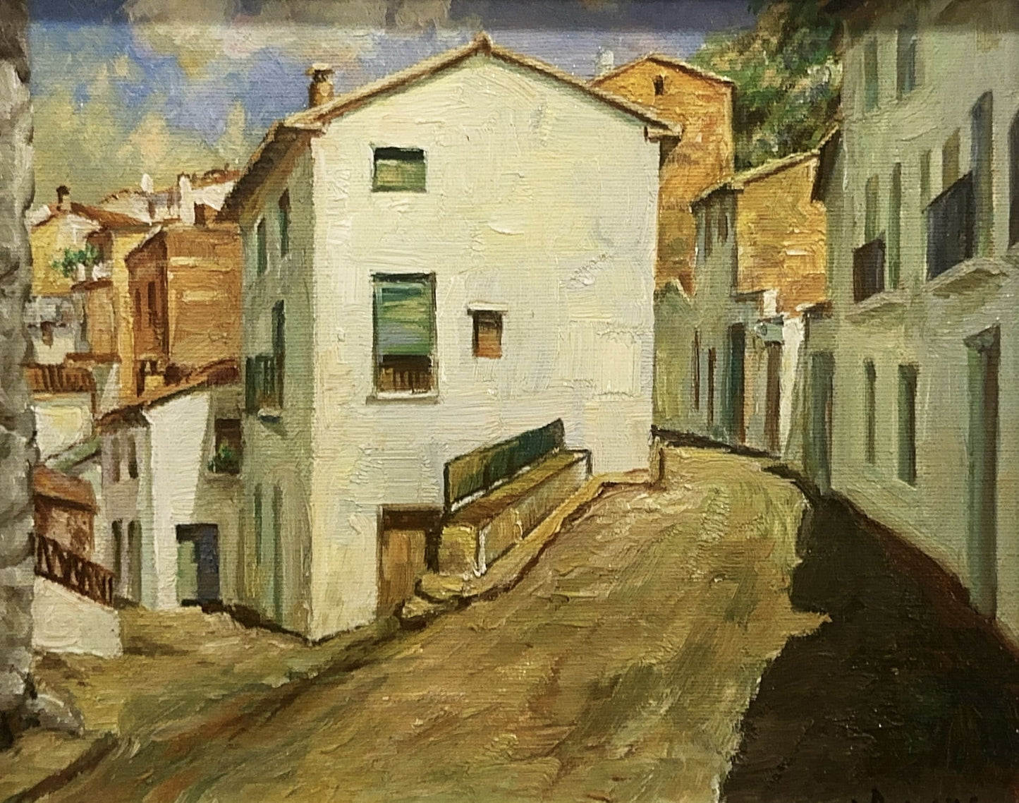 Oil Crafted Landscape