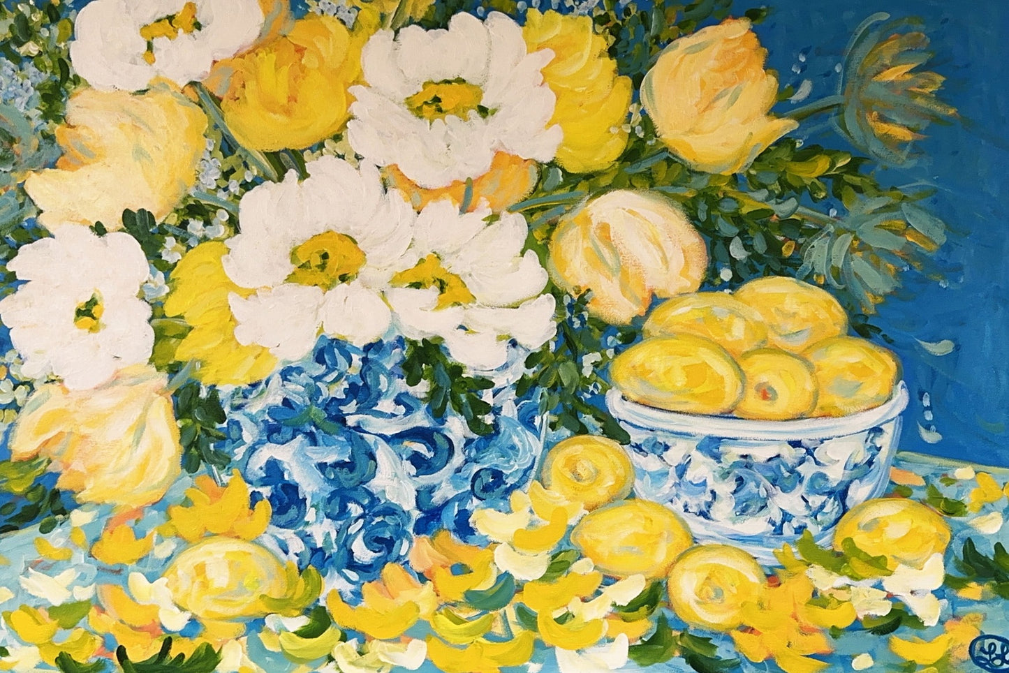 In Love with Blue and Yellow