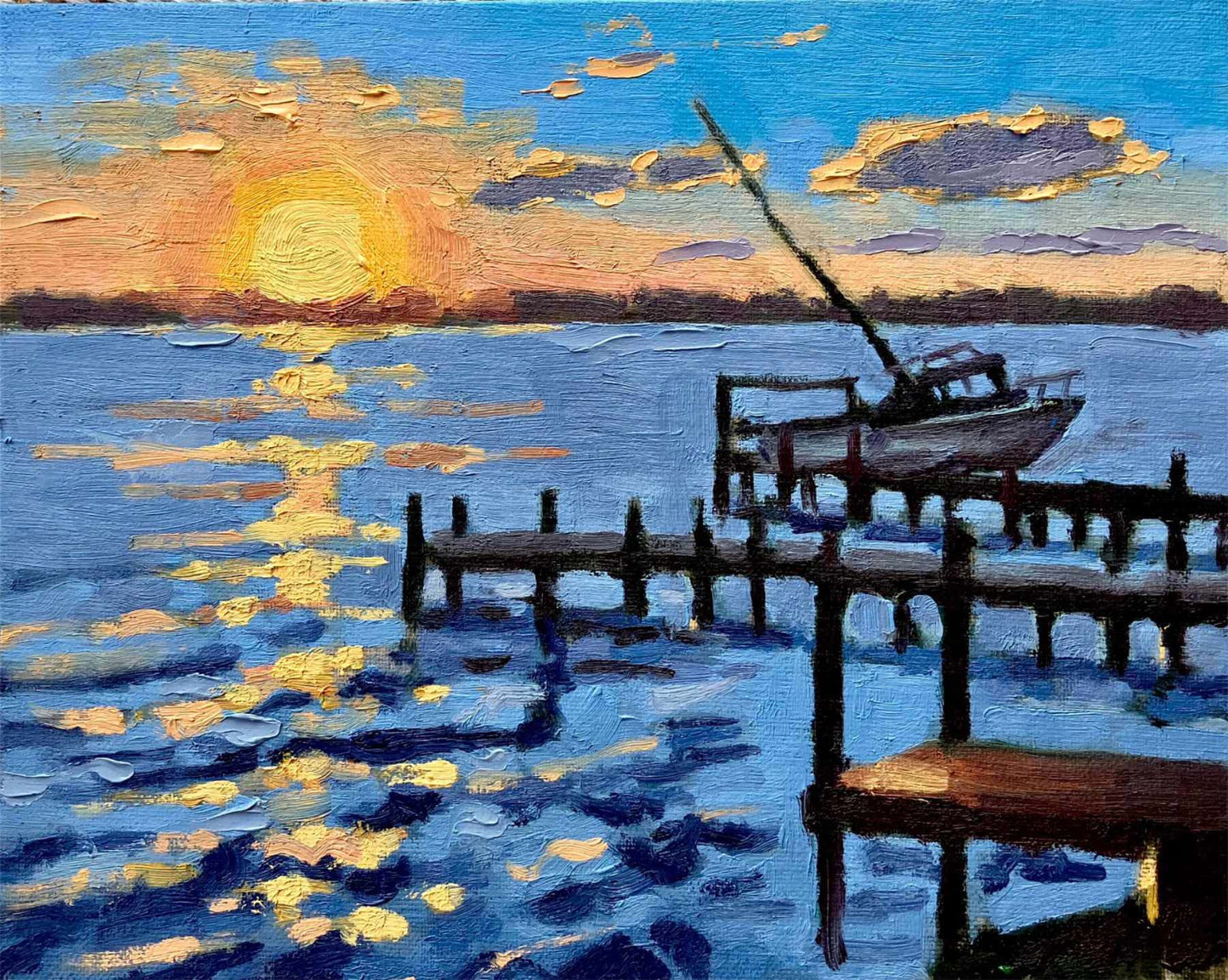 Sunset from Naylors Beach