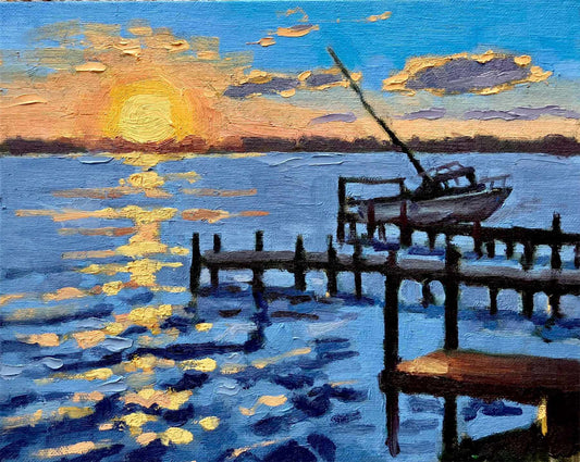 Sunset from Naylors Beach