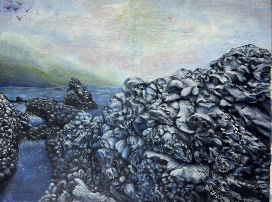 Kaikoura Rocks By Charlotte Chan
