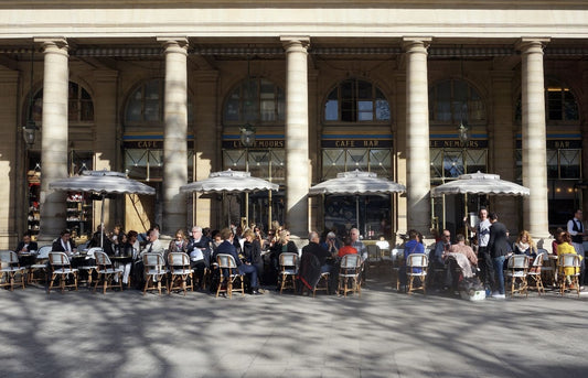 Cafe Le Nemours, Paris By Kathy Cudlin