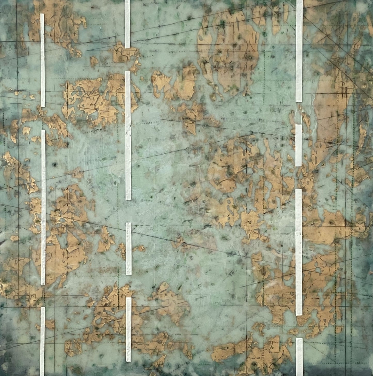 Meridian Lines I By Giselle Gautreau