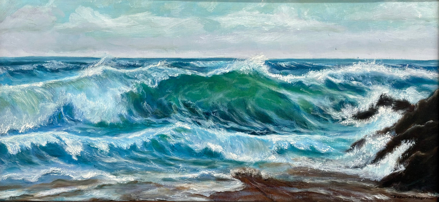Teal Waves