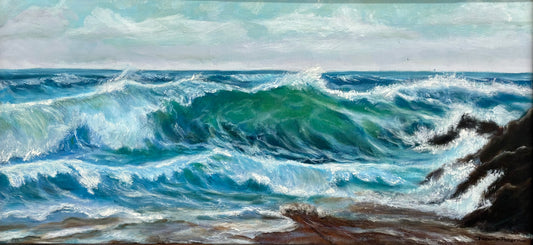 Teal Waves