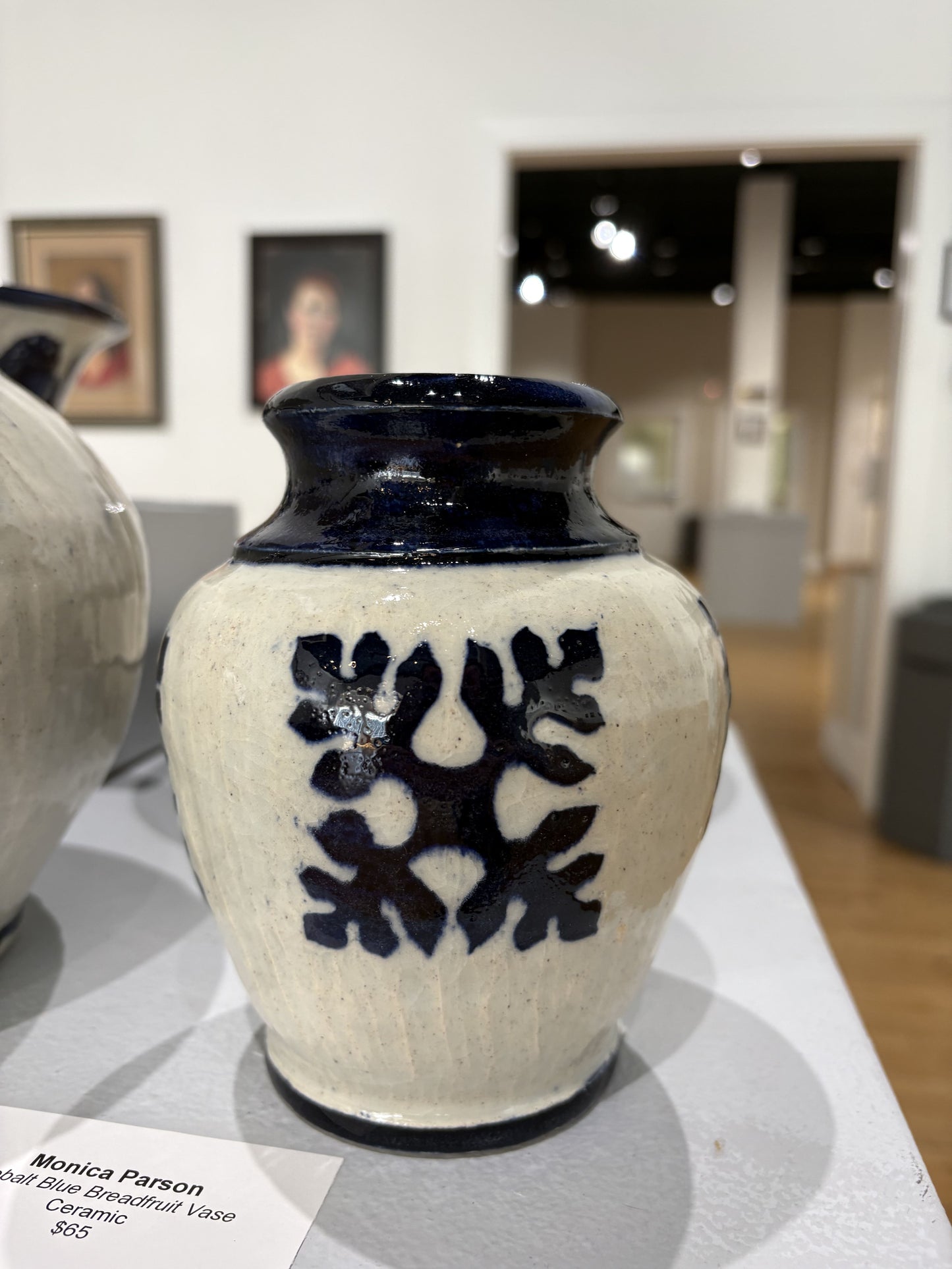 Hawaiian Quilt Vase