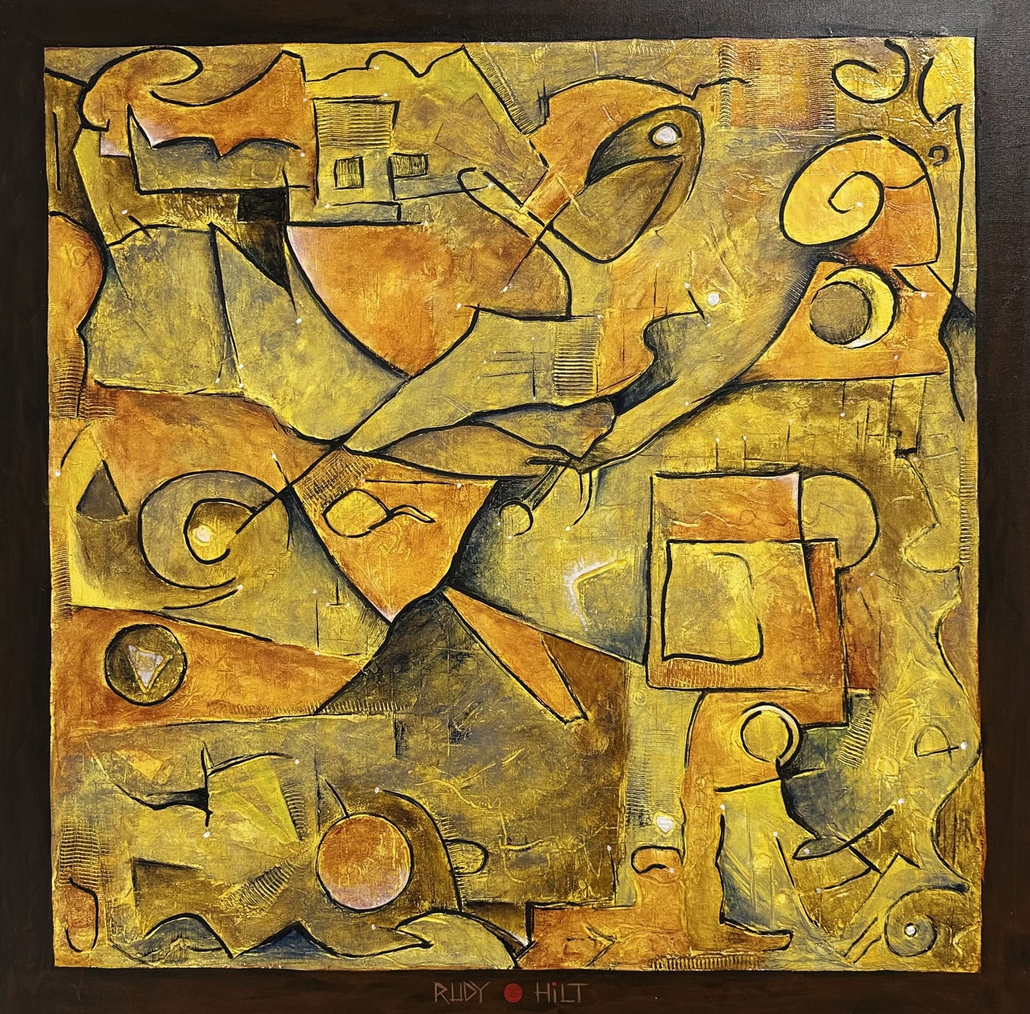 Ancient Wall #4 By Rudy Hilt