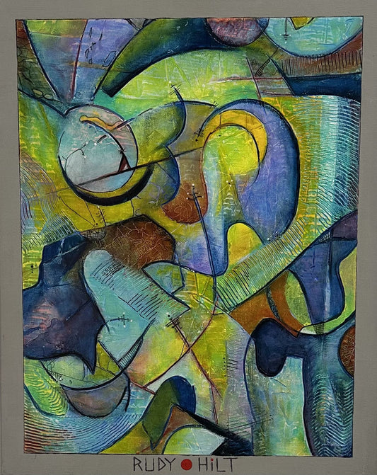 Fragmented Forms #4 By Rudy Hilt