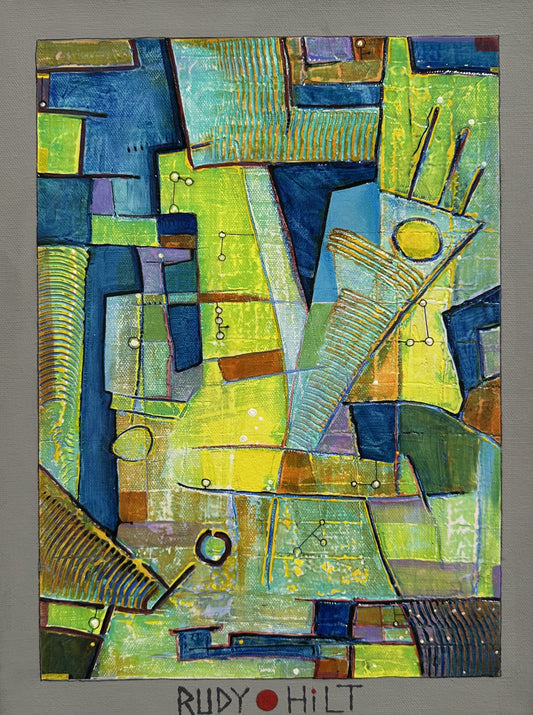 Fragmented Forms #5 By Rudy Hilt