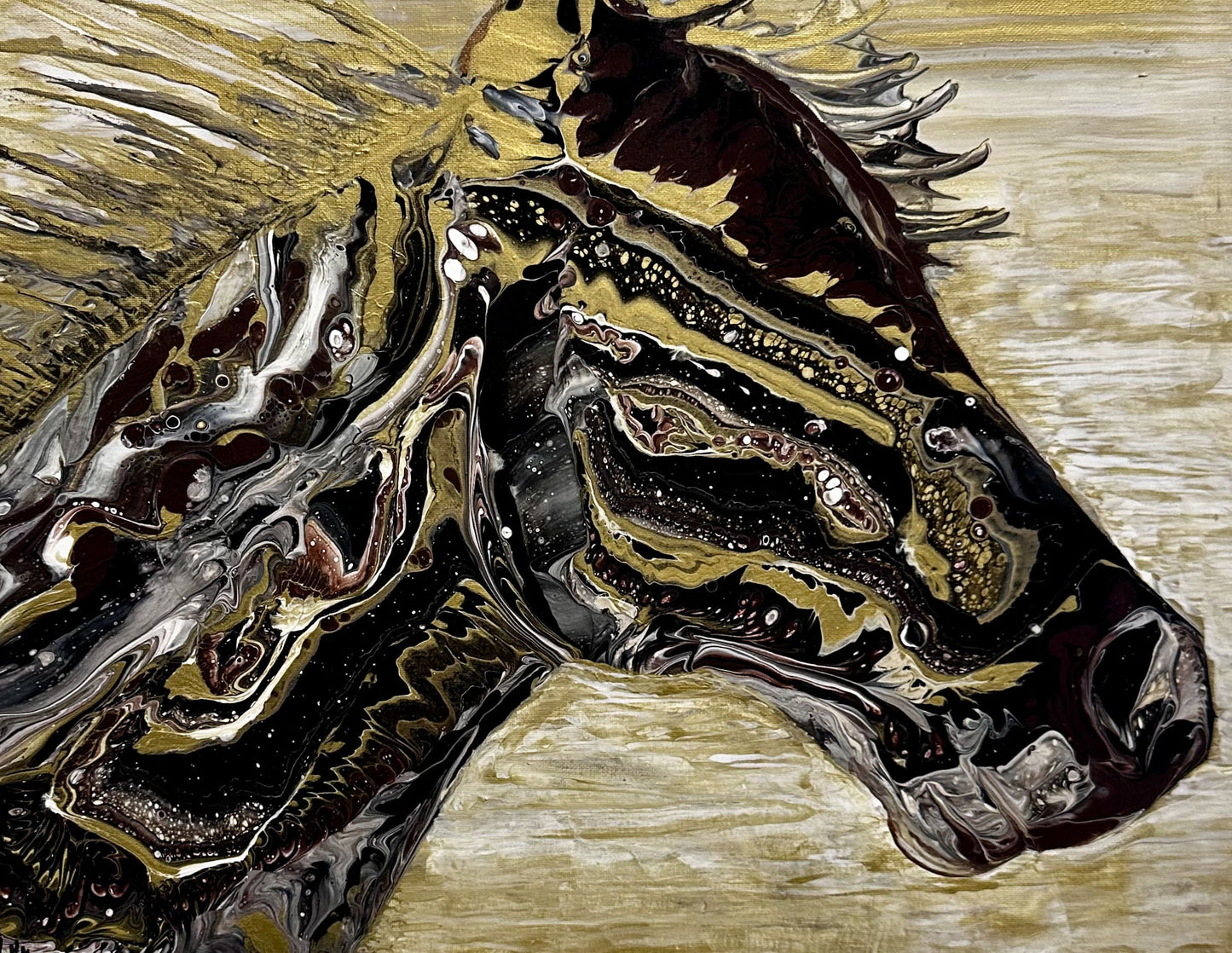 Horse Head By Patti Cox