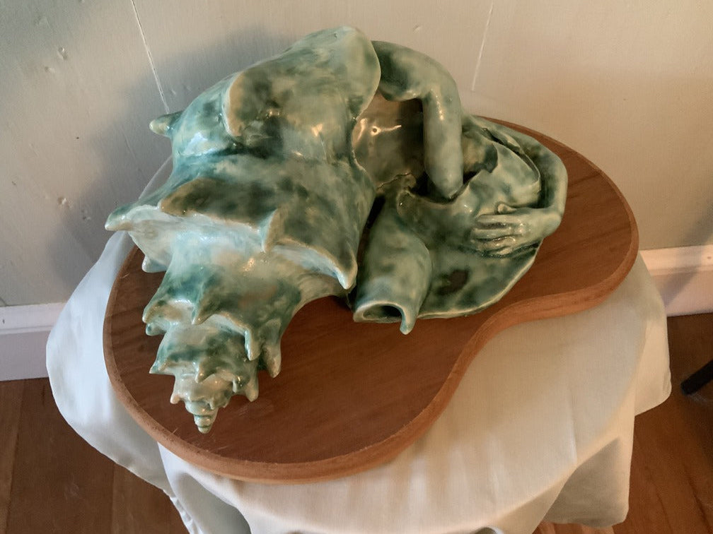 Woman Washed Up By Kathleen Dawe