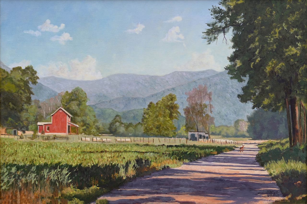 Farm Along the Hughes River