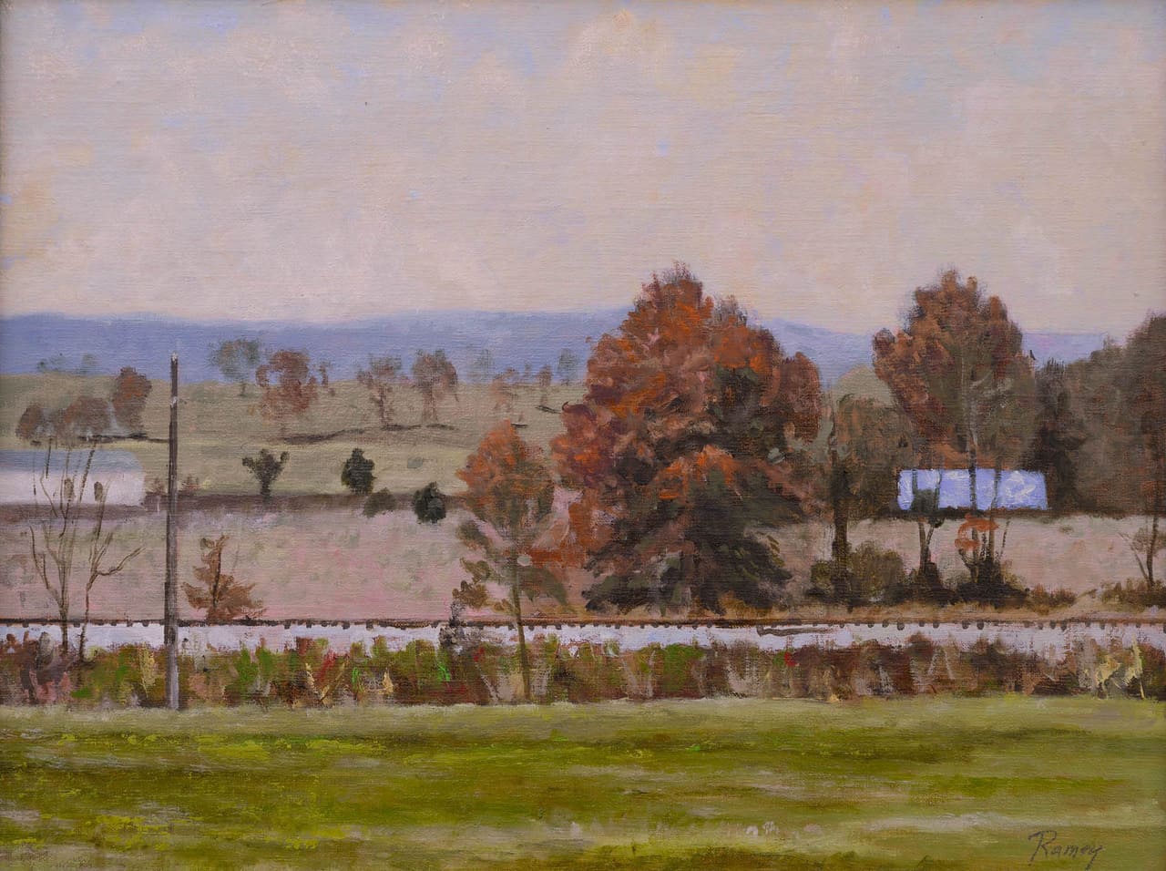 Tracks Through Mt. Jackson