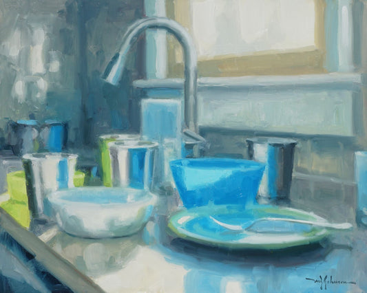 Sunlit Dishes