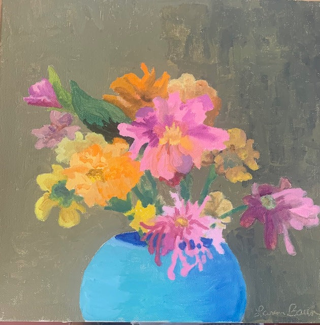 Zinnia Blue